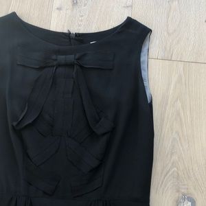 Kate Spade Bow Silk Pencil Dress, Size 0